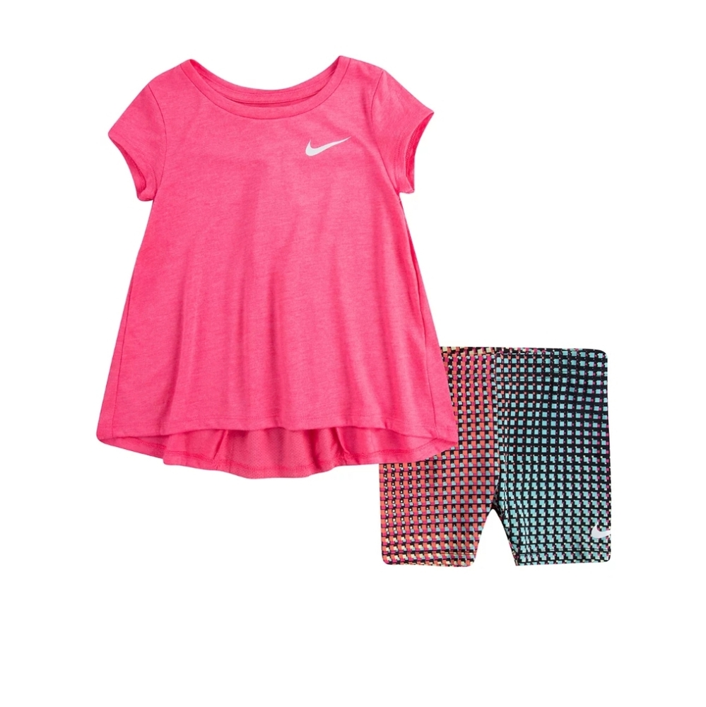 Nike Toddler Girls Pixel Pop Short Set